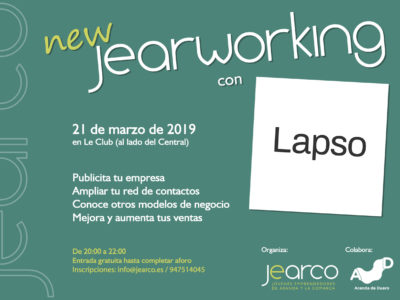 Jearworking Marzo 2019 – Lapso