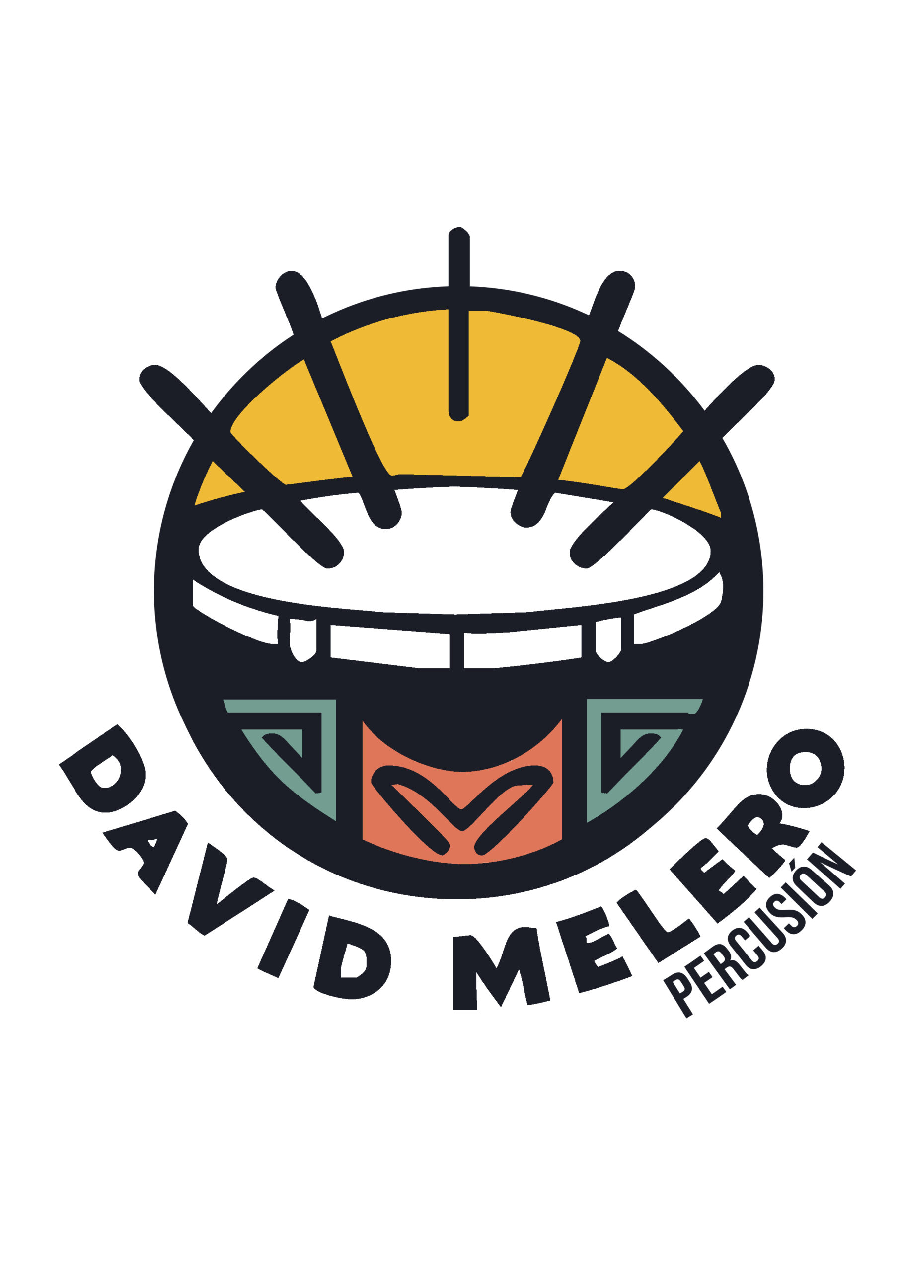 Logotipo de David Melero percusión