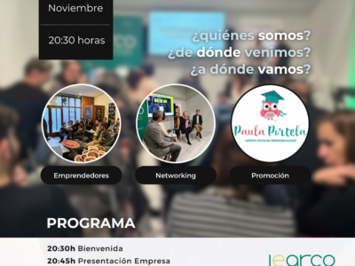 Encuentro emprendedor con Paula Portela, Apoyo Escolar Personalizado